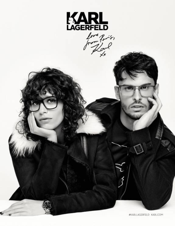 Kampania Karl Lagerfeld jesień-zima 2016/2017, fot. mat. prasowe