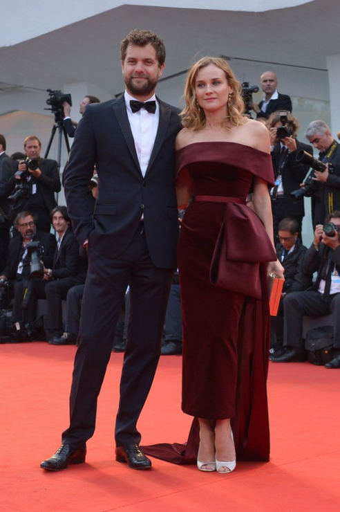 Diane Kruger i Joshua Jackson na Festiwalu Filmowym w Wenecji, 2015 rok, fot. East News 