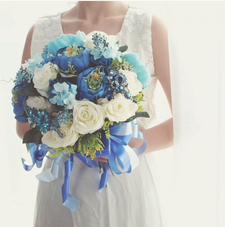 #WeddingBouquet - ślubny bukiet na Instagramie , fot. Instagram/roseyards