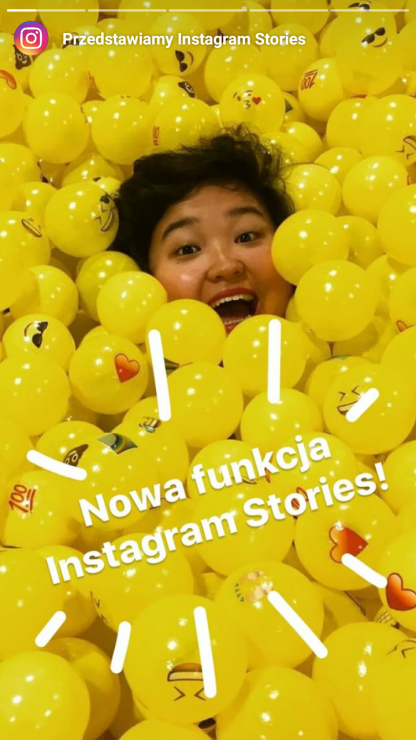 Instagram Stories - nowa funkcja!