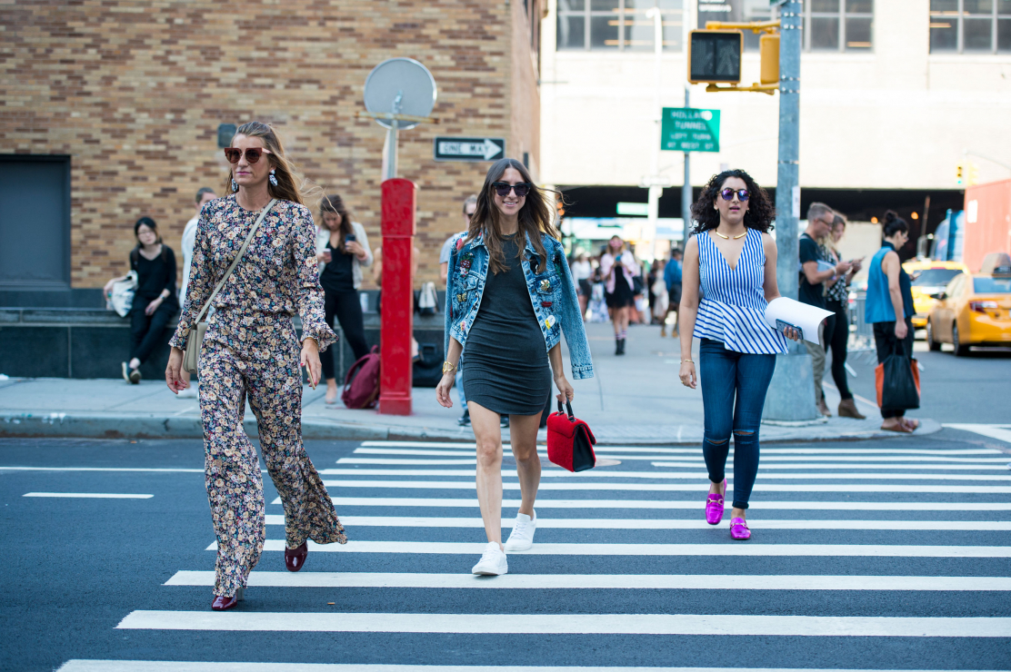 Street fashion: New York Fashion Week wiosna-lato 2017