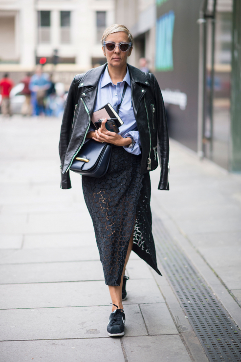 Street fashion: London Fashion Week wiosna-lato 2017