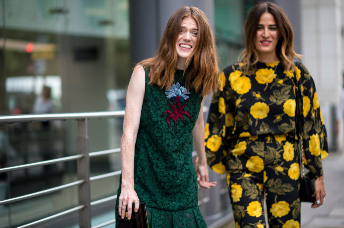 Street fashion: London Fashion Week wiosna-lato 2017