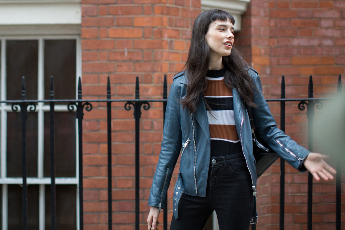 Street fashion: modelki off duty na London Fashion Week SS17