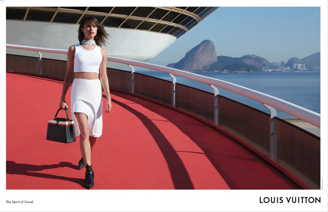 Alicia Vikander w kampanii Louis Vuitton Cruise 2017