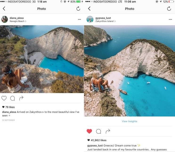 Szokujące imitacje zdjęć znanych blogerów z Instagrama