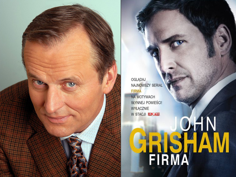 Najlepiej zarabiający pisarze - ranking Forbes 2016
John Grisham
