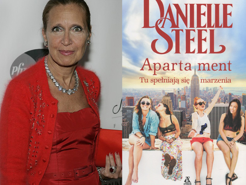 Najlepiej zarabiający pisarze - ranking Forbes 2016
Danielle Steel
