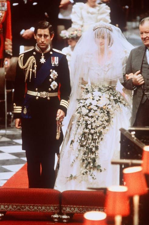 Słynne suknie ślubne gwiazd, Księżna Diana, 1981 rok