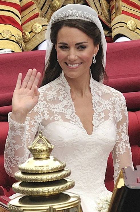 Słynne suknie ślubne gwiazd, Kate Middleton, 2011 rok