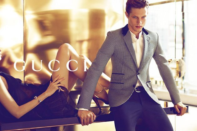 Greg Nawrat w kampanii Gucci