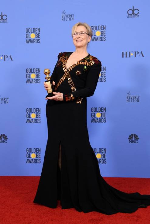 Meryl Streep, Złote Globy 2017