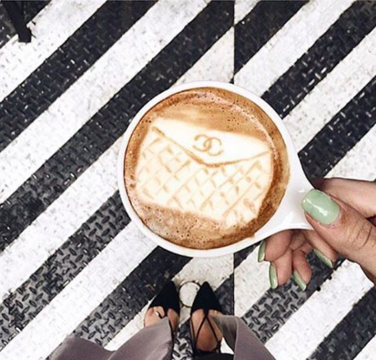 #DesignerLatte - najmodniejsza kawa na Instagramie