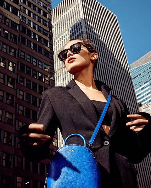 Bella Hadid w kampanii DKNY wiosna-lato 2017