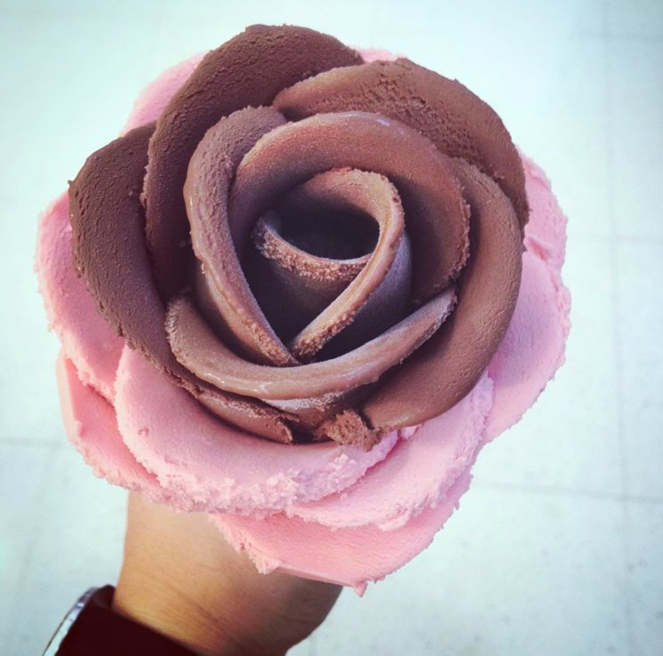 #icecreamflower - lody w kształcie róży