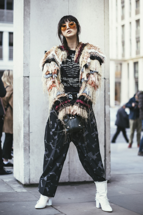 Street fashion: London Fashion Week jesień-zima 2017/2018