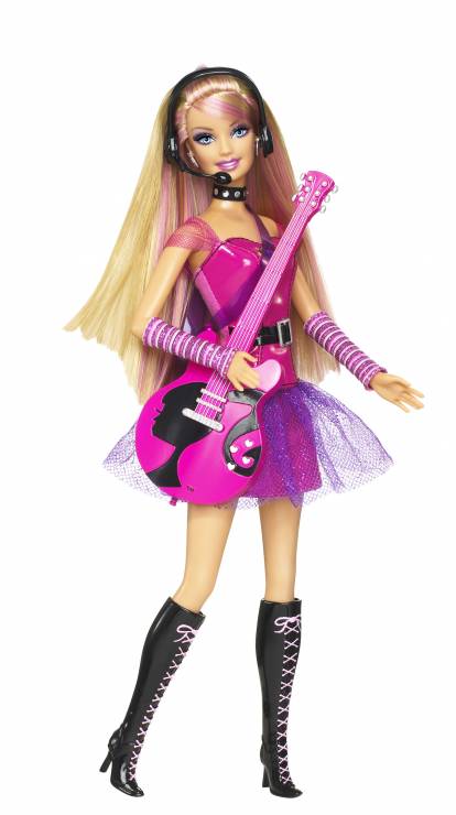 Barbie, gwiazda rocka