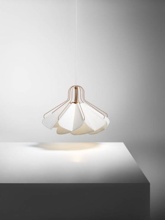 Lampa Concertina Shade, Raw Edges, Objects Nomades , Louis Vuitton