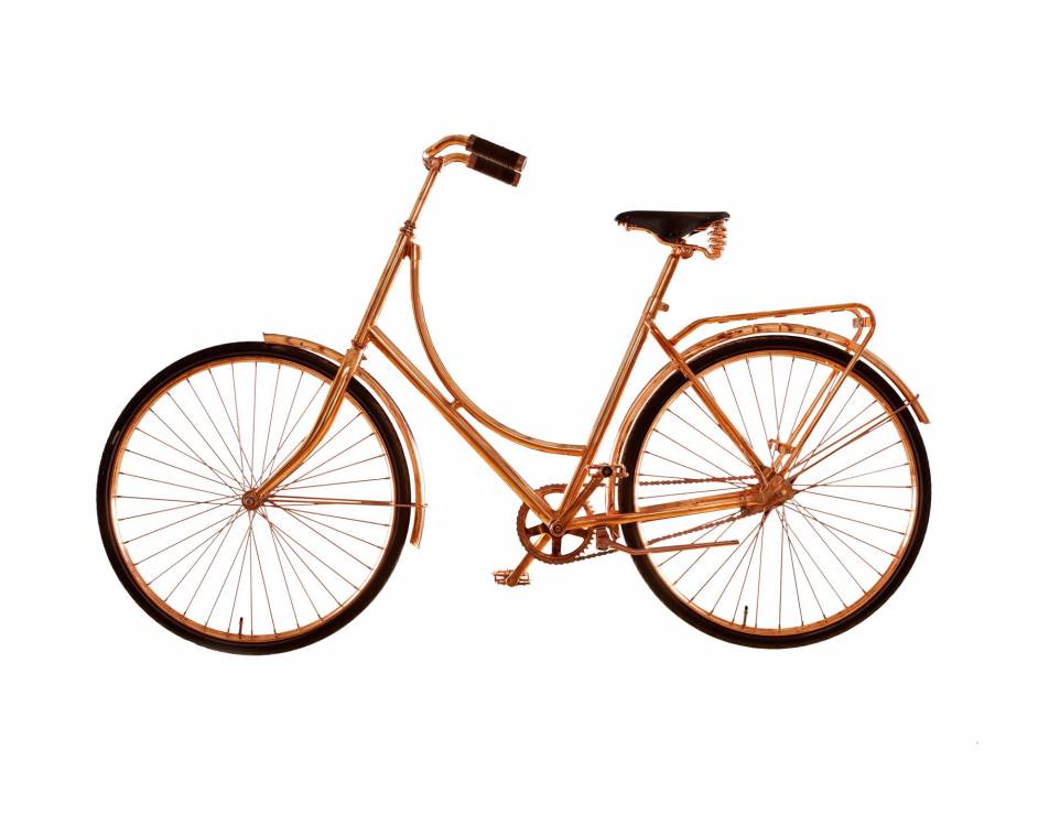 Miedziany rower Van Heesch Design, 6000 USD