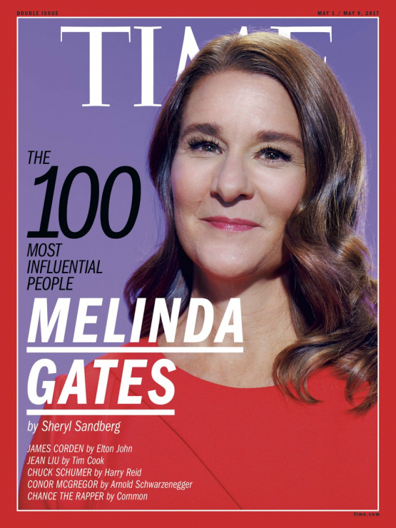 Time 100: najbardziej wpływowe osoby w 2017 roku. Melinda Gates