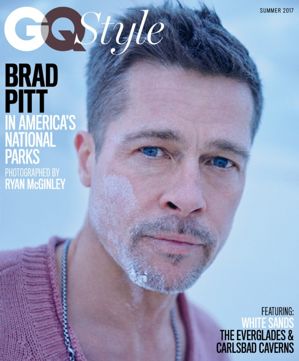 Brad Pitt na okładce GQ Style