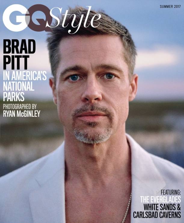 Brad Pitt na okładce GQ Style