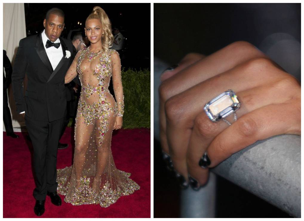 Pierścionek zaręczynowy Beyoncé