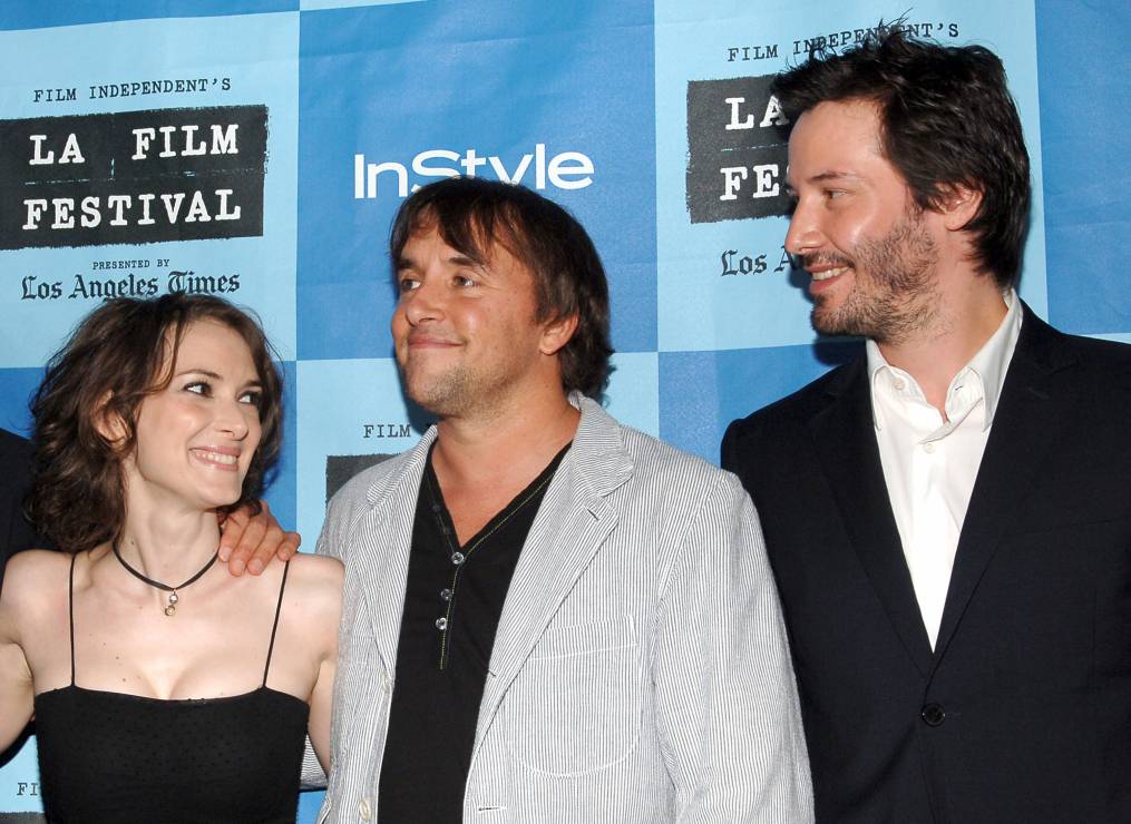 Winona Ryder, Richard Linklater i Keanu Reeves na Los Angeles Film Festival 2006.
