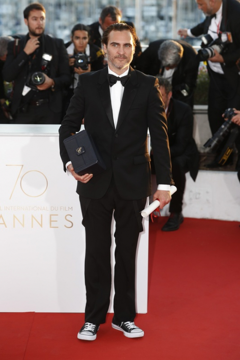 Cannes 2017:  Joaquin Phoenix na gali zamknięcia Festiwalu Filmowego