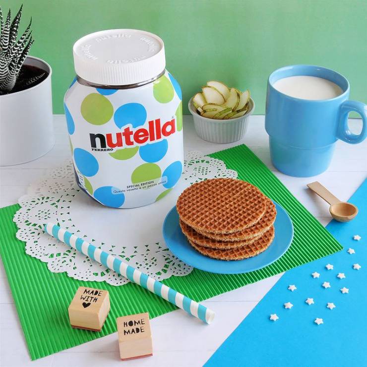Nutella w opakowaniu zaprojektowanym przez algorytm, fot. Ferrero