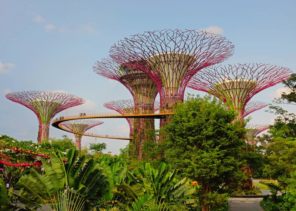Ogrody nad Zatoką,  Gardens by the Bay, Singapur, fot. Shutterstock