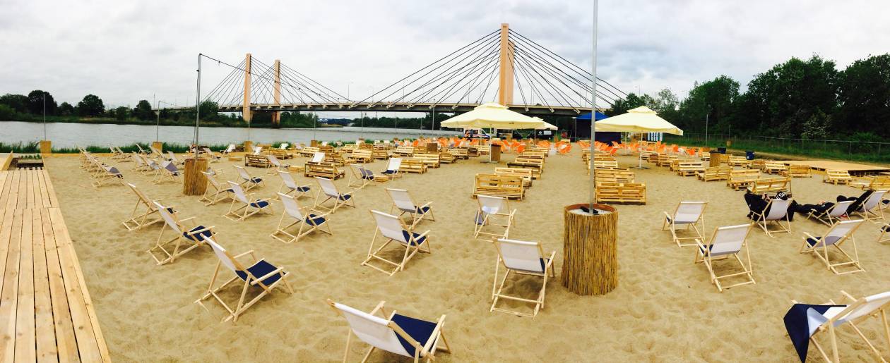 Wrocławska plaża Hot Spot, fot. mat prasowe, facebook Hot Spot