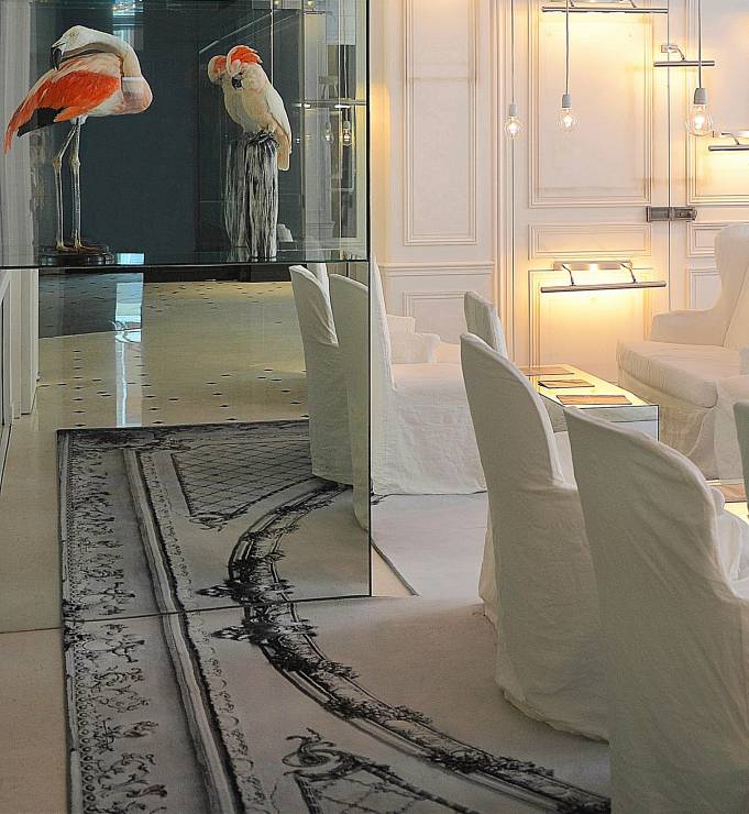 Martin Margiela i wystrój luksusowego hotelu w Paryżu 