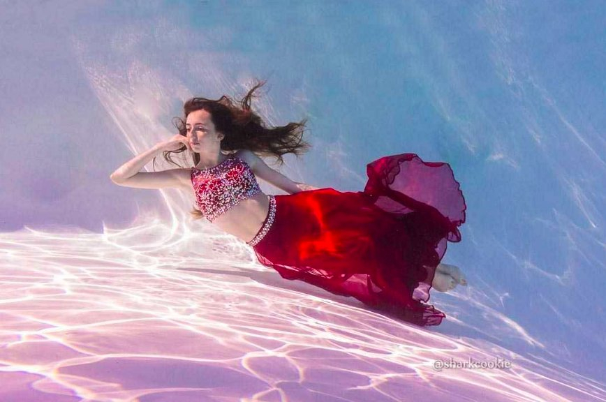 Balet pod wodą - taniec, który robi wrażenie