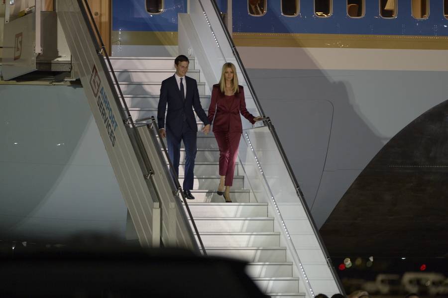  Jared Kushner i Ivanka Trump w Polsce