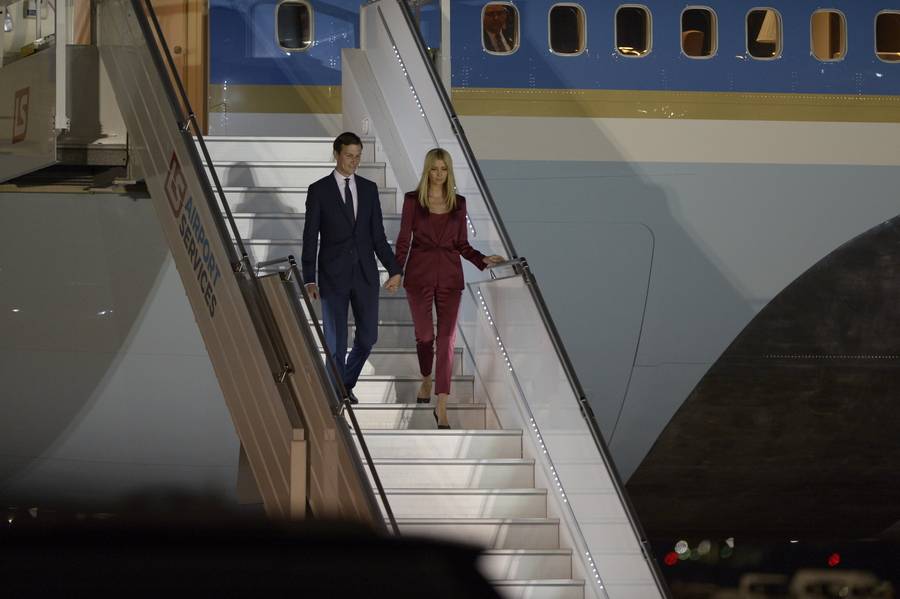  Jared Kushner i Ivanka Trump w Polsce