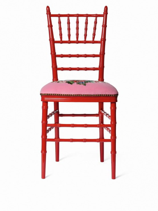 Krzesło z kolekcji  Gucci Décor, courtesy Gucci