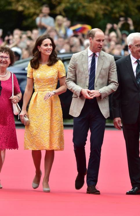 Księżna Kate i książę William odwiedzają German Cancer Research Center w Heidelberg, 20