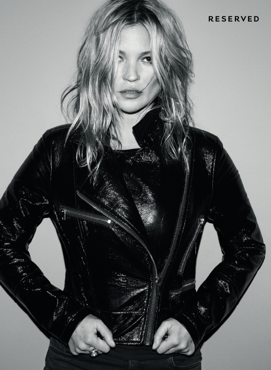 Kate Moss w ramonesce Reserved w nowej kampanii polskiej marki