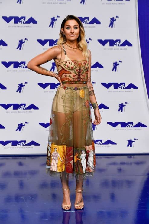 MTV Video Music Awards 2017: Paris Jackson w sukience Dior