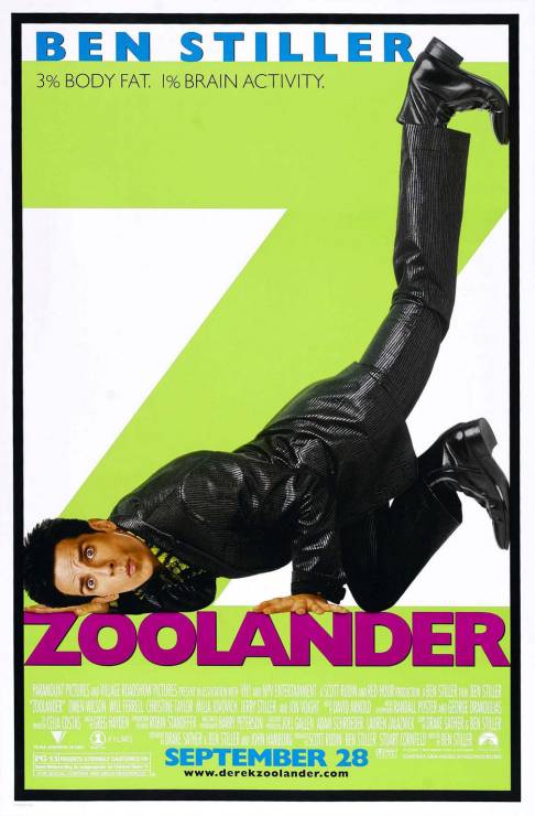 88. Zoolander (Ben Stiller, 2001)
