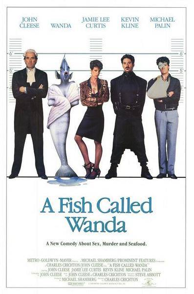 36. Rybka zwana Wandą (Charles Crichton i John Cleese, 1988)