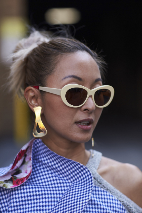 Dodatki gości na Tygodniu Mody w Nowym Jorku - street fashion, wiosna 2018