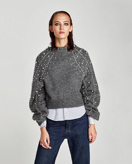 Zara, 159zł, sweter na jesień 2017