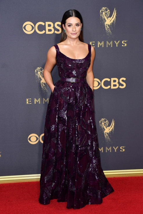 Emmy Awards 2017: Lea Michele w sukni Elie Saab
