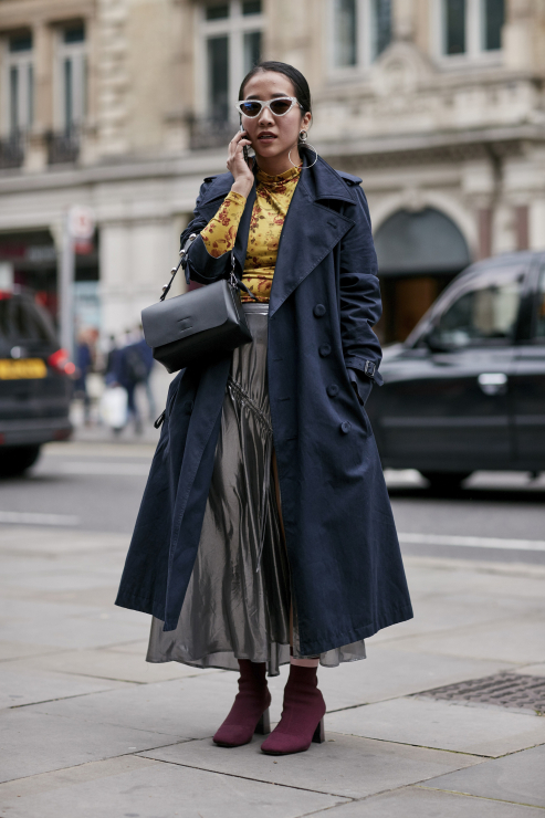Street style: London Fashion Week SS18