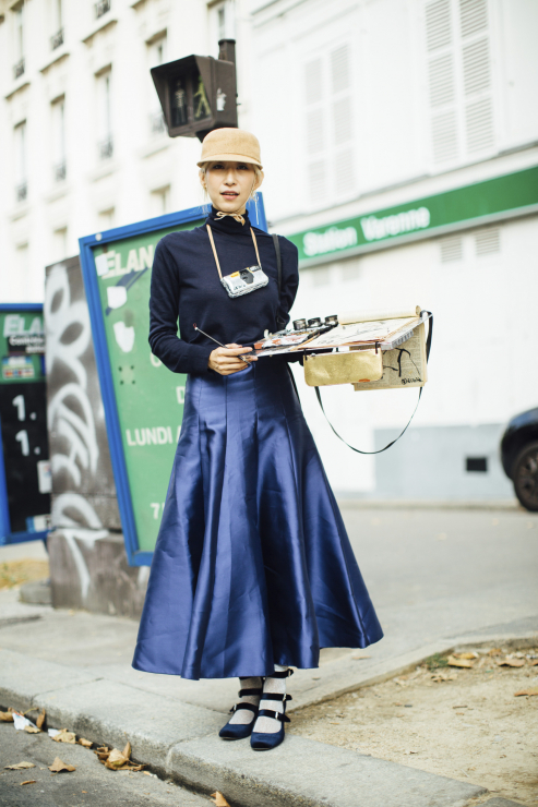 Street style Paris Fashion Week SS18