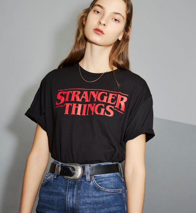 Topshop X Stranger Things, t-shirt, 20£