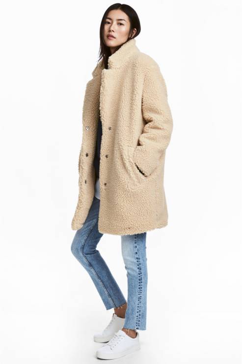Płaszcz H&M na zimę 2018
