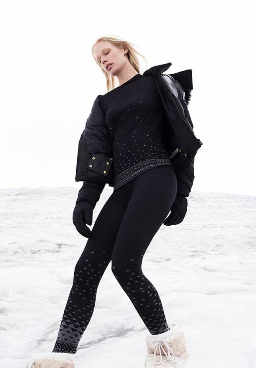 Ubrania na narty Oysho - sportowe na zimę